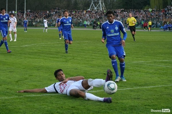 «Волинь» програла у двобої з «Динамо» – 0:1